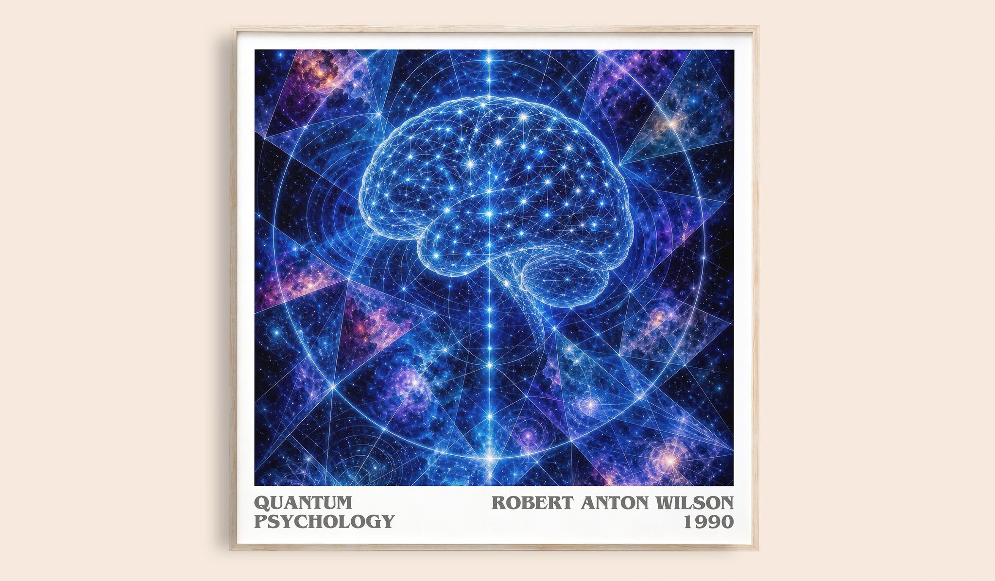 Quantum psychology Literary Art Print by Robert Anton Wilson