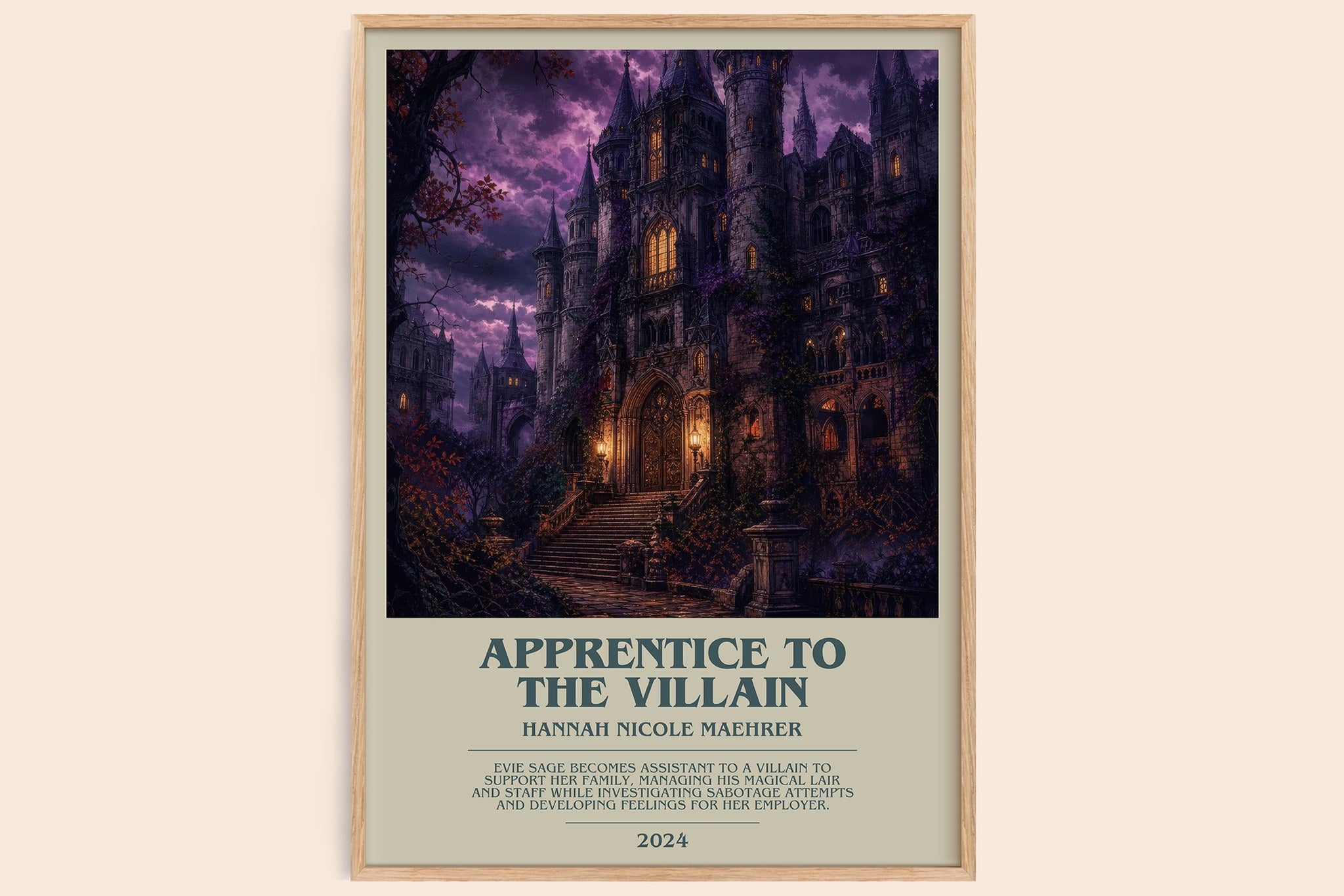 Apprentice to the Villain Bookish Wall Art by Hannah Nicole Maehrer