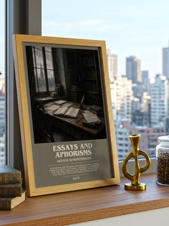 Essays and aphorisms Bookish Wall Art by Arthur Schopenhauer – image 3