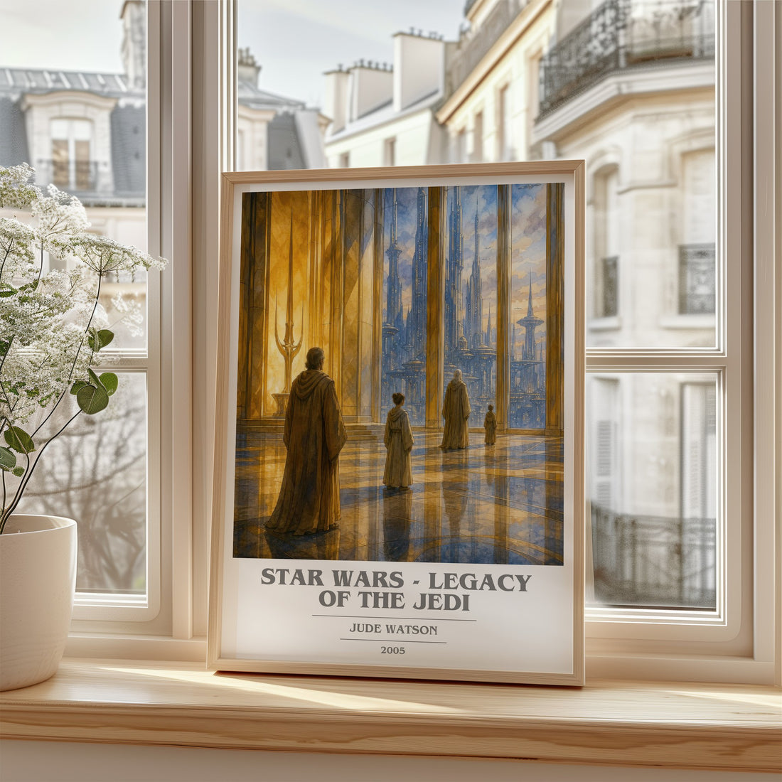 Star Wars - Legacy of the Jedi book cover poster colour and style options – Jude Watson book art