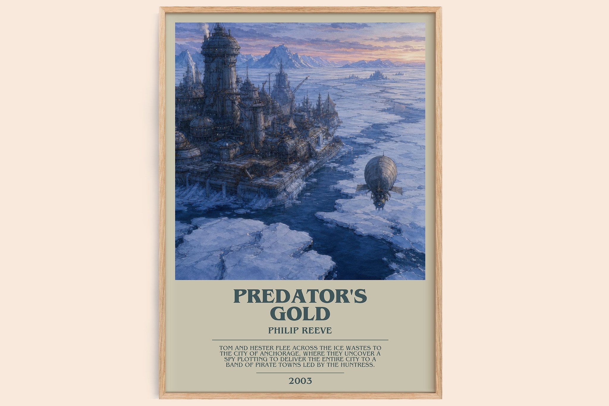 Predator's Gold Bookish Wall Art by Philip Reeve