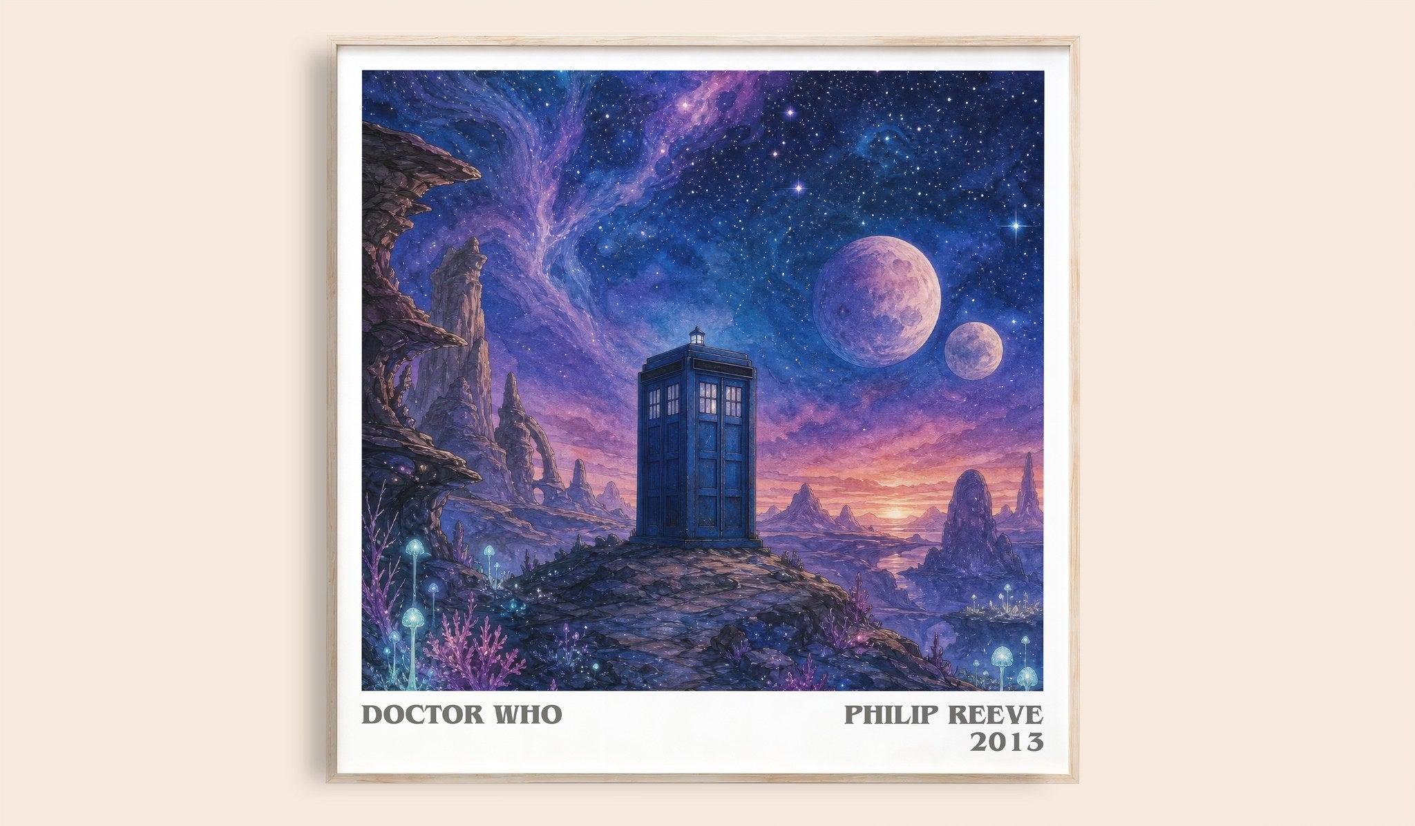 Doctor Who Literary Art Print by Philip Reeve
