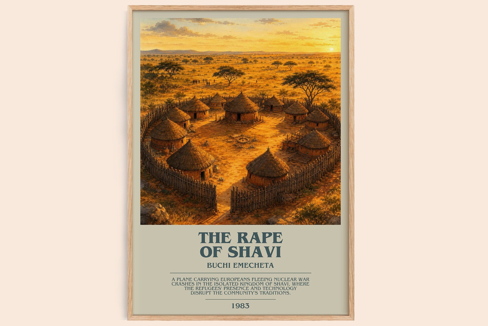 The rape of Shavi Bookish Wall Art by Buchi Emecheta