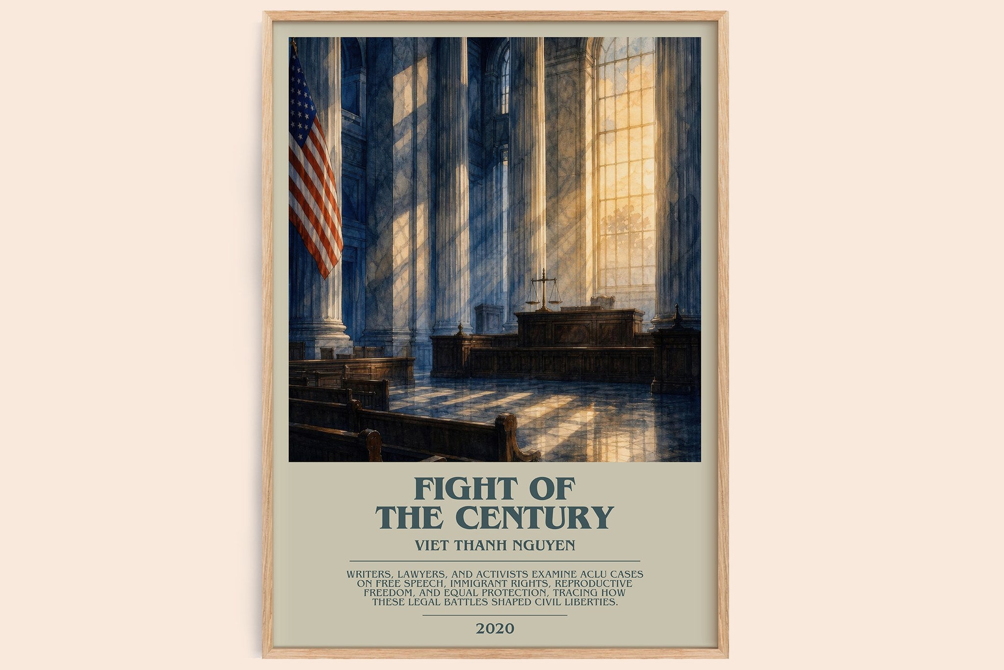 Fight of the Century Bookish Wall Art by Viet Thanh Nguyen