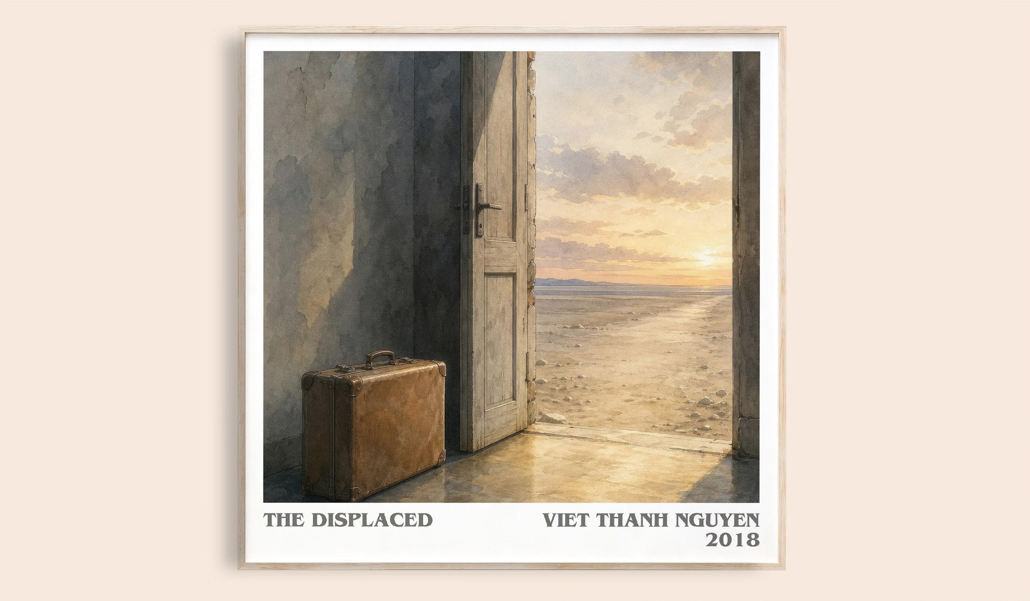 The Displaced Literary Art Print by Viet Thanh Nguyen