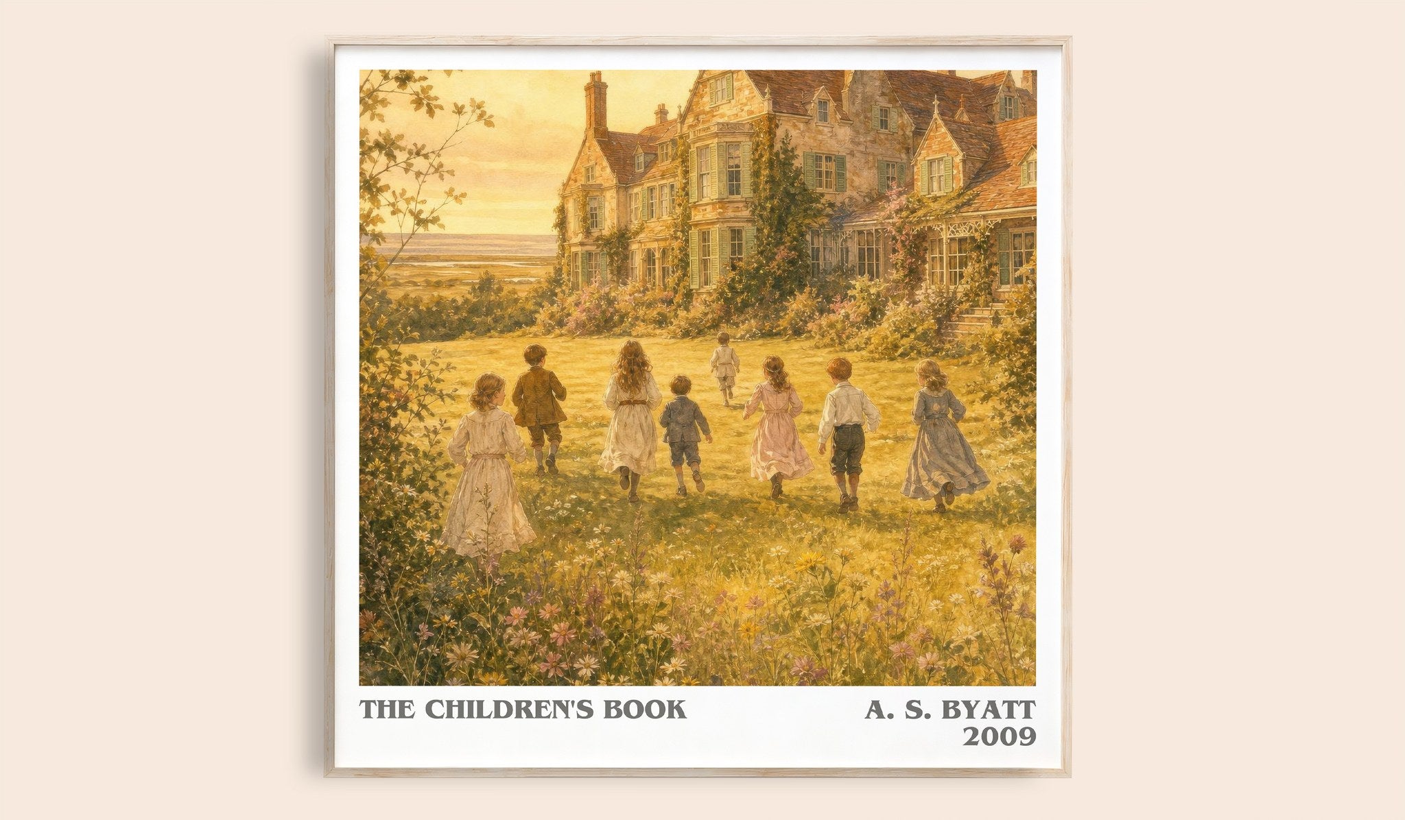The Children's Book Literary Art Print by A. S. Byatt