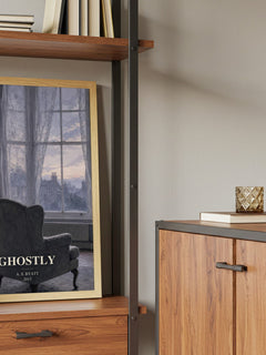 Ghostly book watercolour illustration paper finish options – matte satin gloss