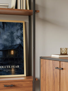 Absolute Fear book watercolour illustration paper finish options – matte satin gloss