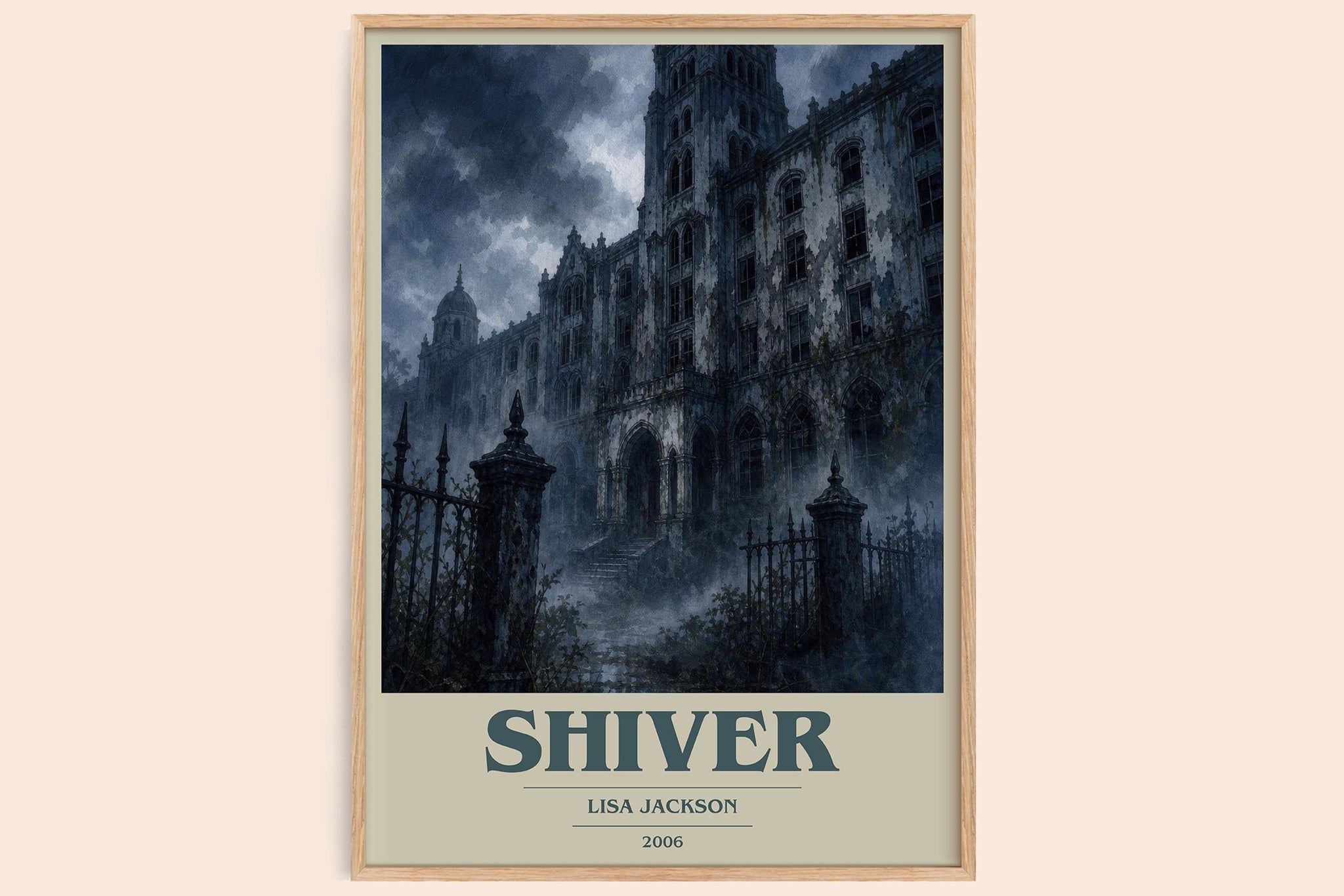 Shiver Book Cover Poster by Lisa Jackson
