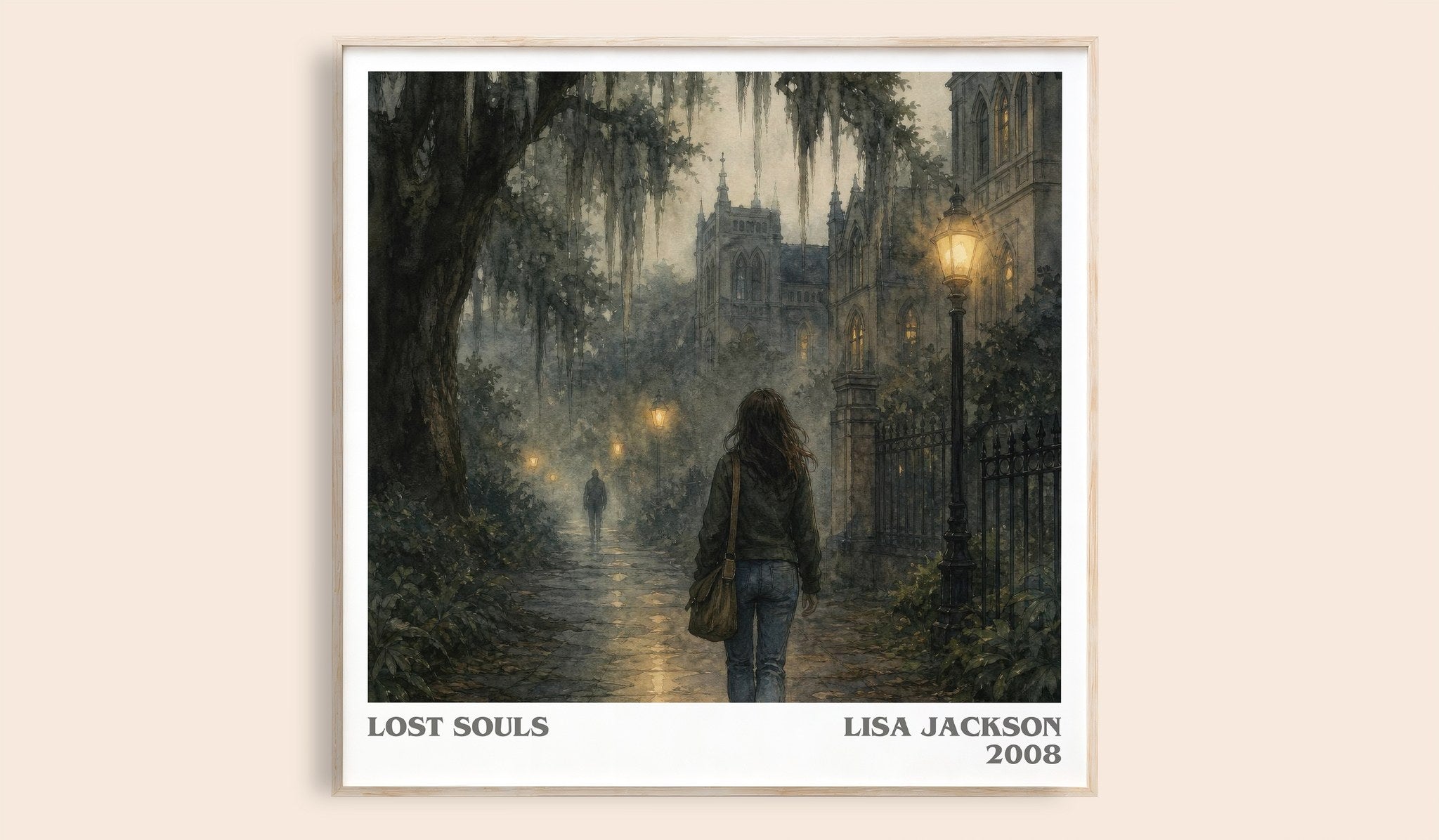 Lost Souls Literary Art Print by Lisa Jackson