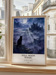 Full Moon Magic book cover poster colour and style options – Patricia Rice book art