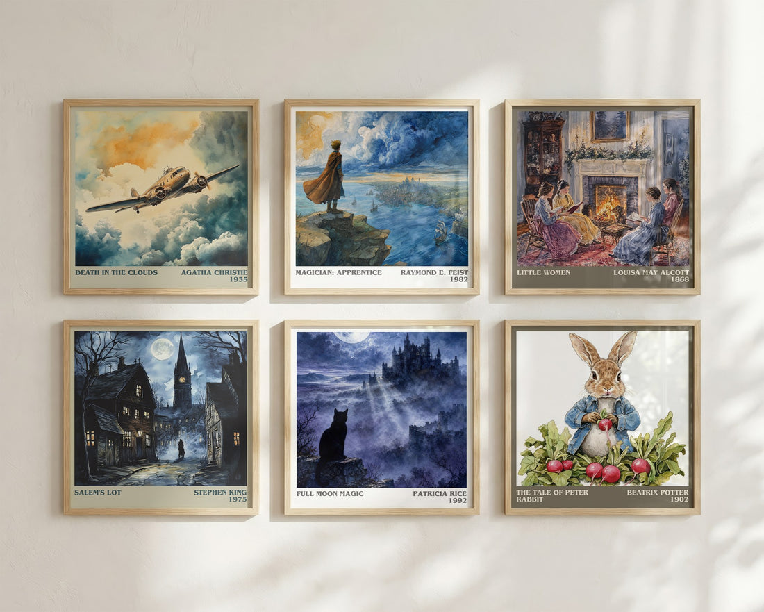 Full Moon Magic literary art print colour and style options – Patricia Rice book art