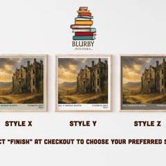 All a Woman Wants literary print in frame leaning in hallway – romance wall art