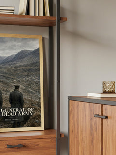 The General of the Dead Army book watercolour illustration paper finish options – matte satin gloss