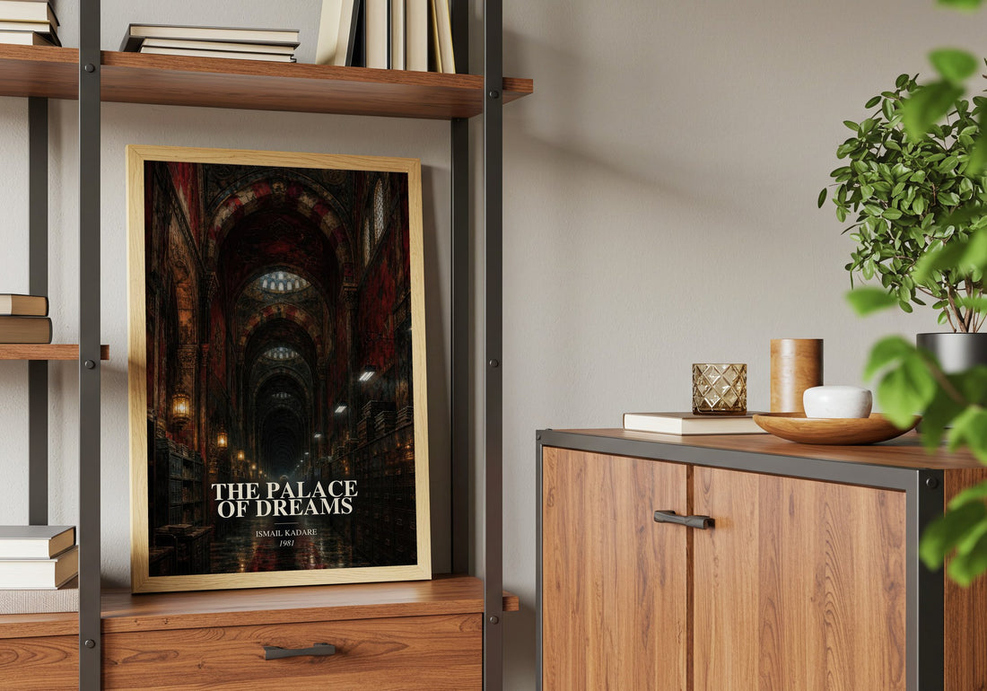 The Palace of Dreams book watercolour illustration paper finish options – matte satin gloss
