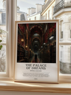 The Palace of Dreams bookish poster colour and style options – Ismail Kadare book art
