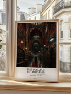 The Palace of Dreams book cover poster colour and style options – Ismail Kadare book art