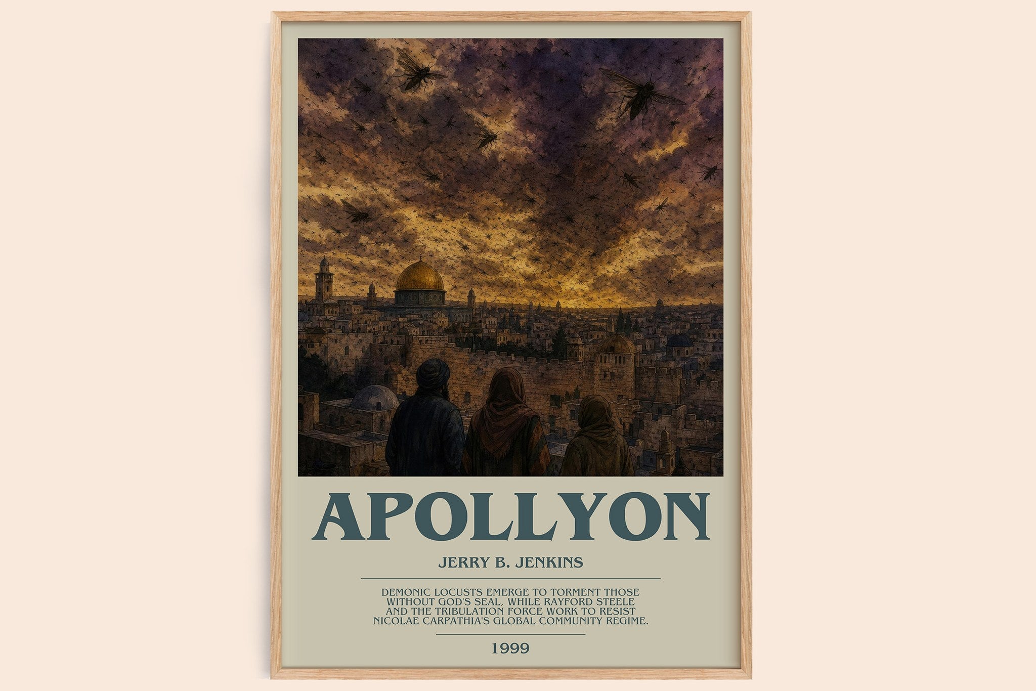 Apollyon Bookish Wall Art by Jerry B. Jenkins