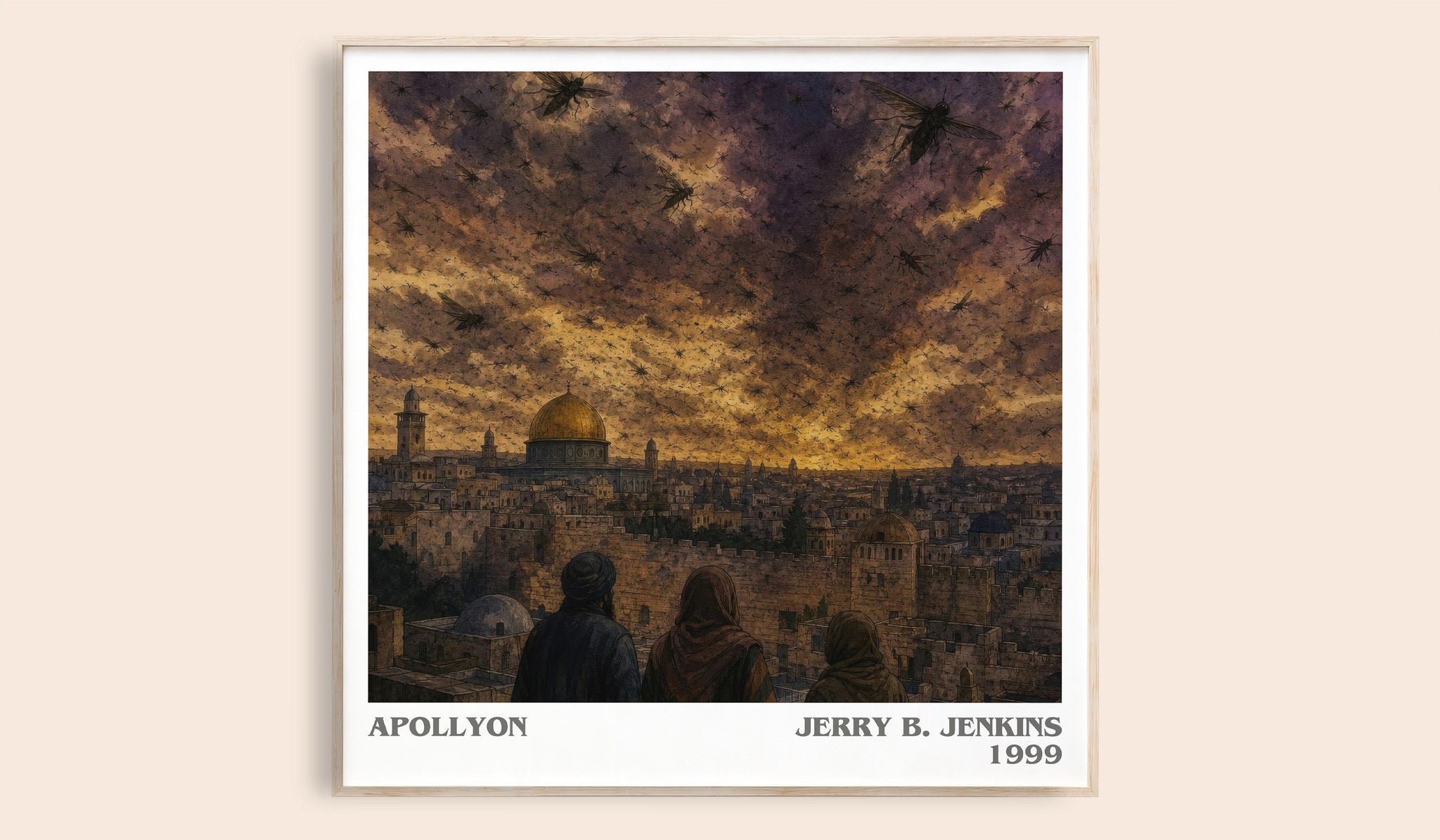 Apollyon Literary Art Print by Jerry B. Jenkins