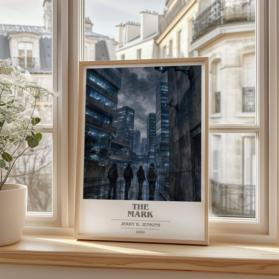The Mark book cover poster colour and style options – Jerry B. Jenkins book art