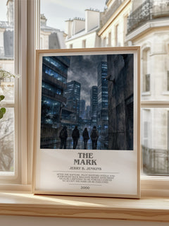 The Mark bookish poster colour and style options – Jerry B. Jenkins book art