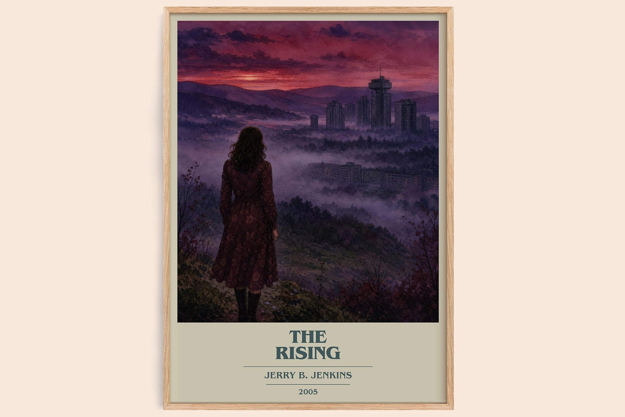 The Rising Book Cover Poster by Jerry B. Jenkins