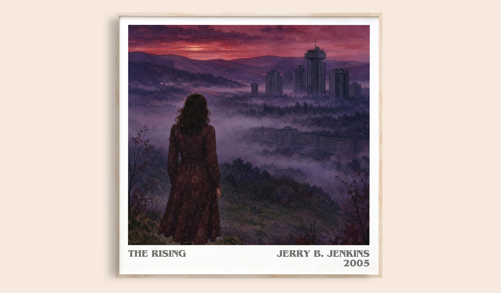 The Rising Literary Art Print by Jerry B. Jenkins