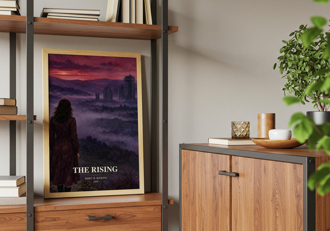 The Rising book watercolour illustration paper finish options – matte satin gloss