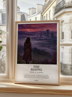 The Rising bookish poster colour and style options – Jerry B. Jenkins book art