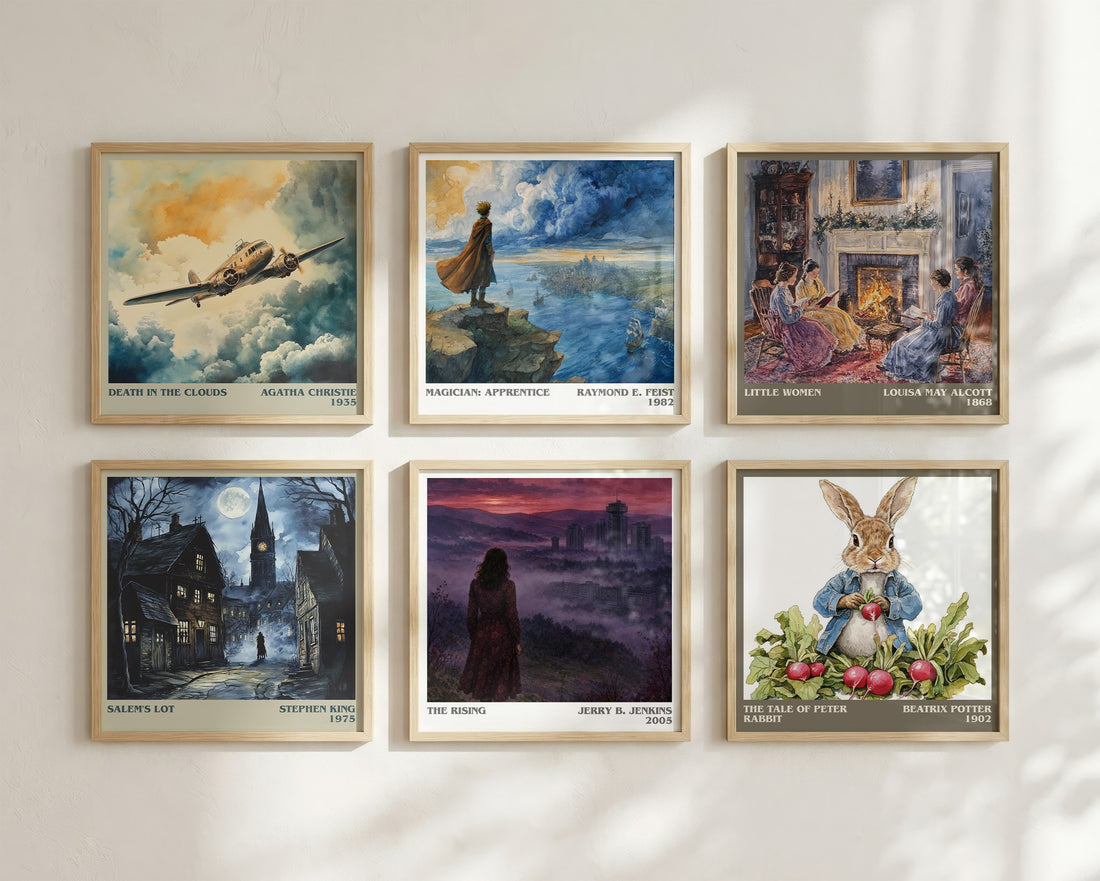 The Rising literary art print colour and style options – Jerry B. Jenkins book art