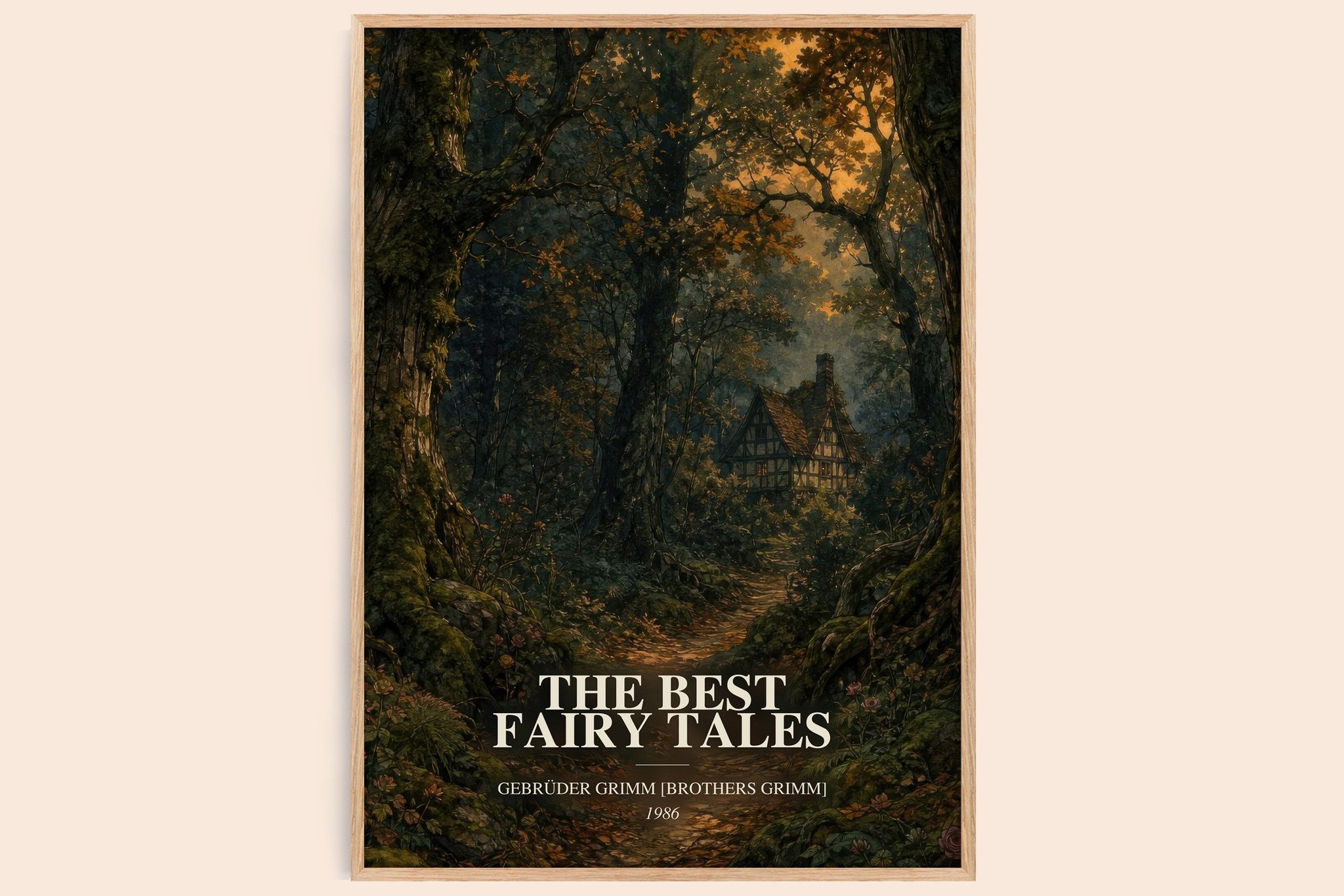 Best fairy tales Book Watercolour Illustration by G. Grimm]