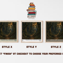 The Best fairy tales literary print in frame leaning in hallway – childrens wall art
