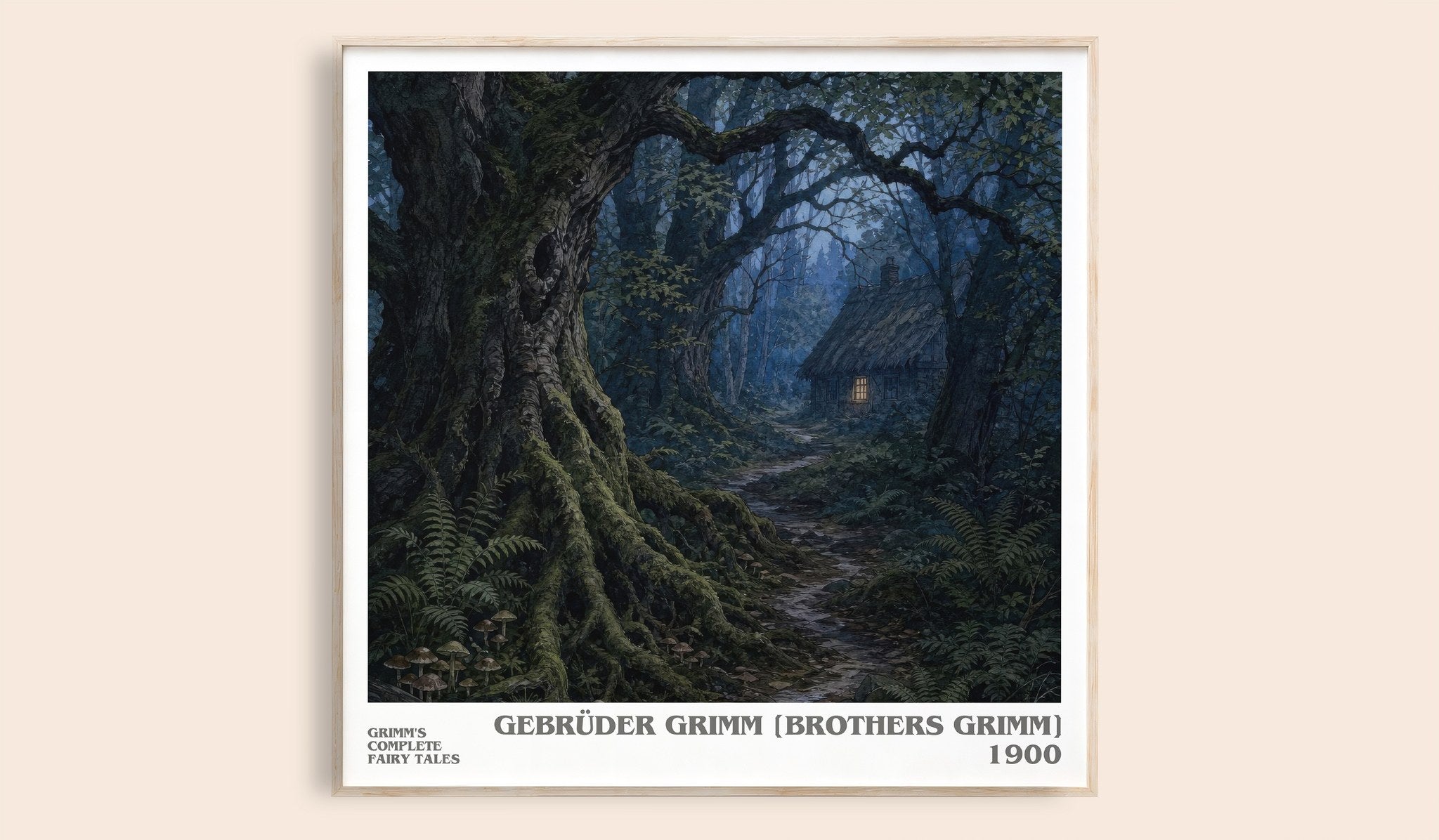Grimm's Complete Fairy Tales Literary Art Print by G. Grimm]