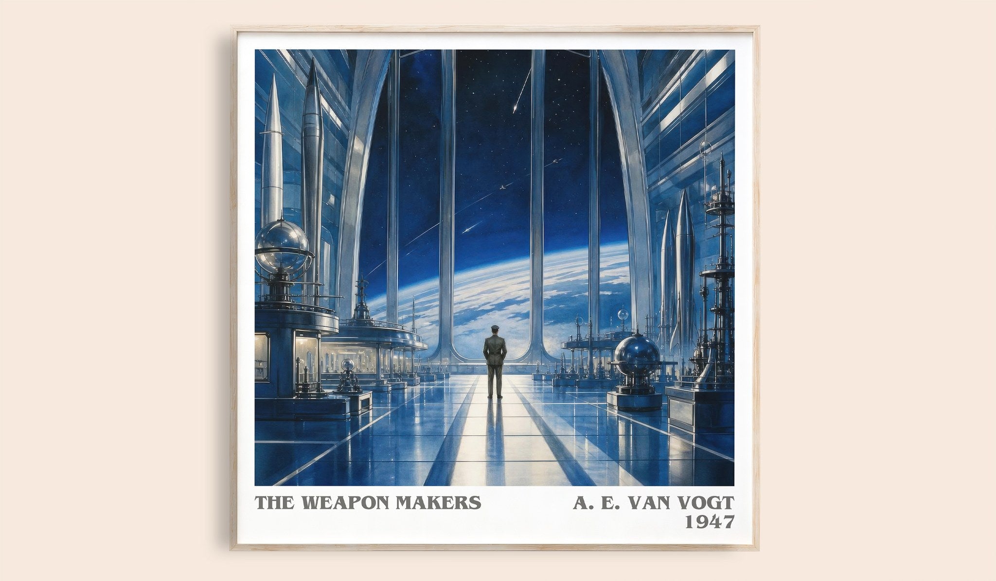 The Weapon Makers Literary Art Print by A. E. van Vogt