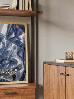 The Best of A. E. van Vogt book watercolour illustration paper finish options – matte satin gloss