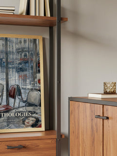 Mythologies book watercolour illustration paper finish options – matte satin gloss