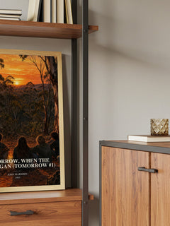 Tomorrow, when the war began (Tomorrow #1) book watercolour illustration paper finish options – matte satin gloss