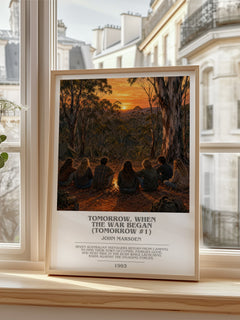 Tomorrow, when the war began (Tomorrow #1) bookish poster colour and style options – John Marsden book art