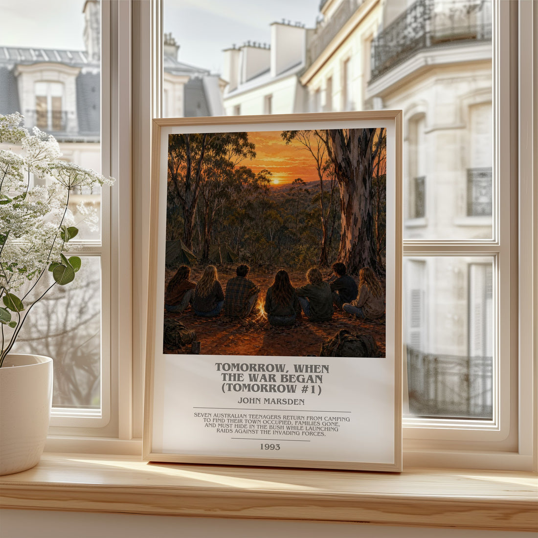 Tomorrow, when the war began (Tomorrow #1) bookish poster colour and style options – John Marsden book art