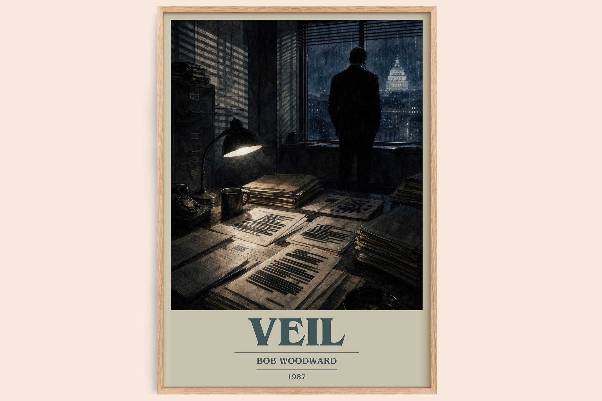 Veil Book Cover Poster by Bob Woodward