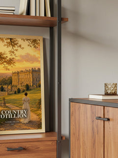 A Country Cotillion book watercolour illustration paper finish options – matte satin gloss