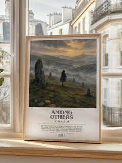 Among Others bookish poster colour and style options – Jo Walton book art