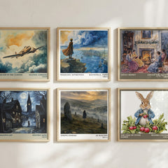 Among Others literary art print colour and style options – Jo Walton book art