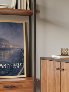 The Black Circle (The 39 Clues, #5) book watercolour illustration paper finish options – matte satin gloss