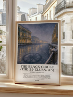 The Black Circle (The 39 Clues, #5) bookish poster colour and style options – Patrick Carman book art
