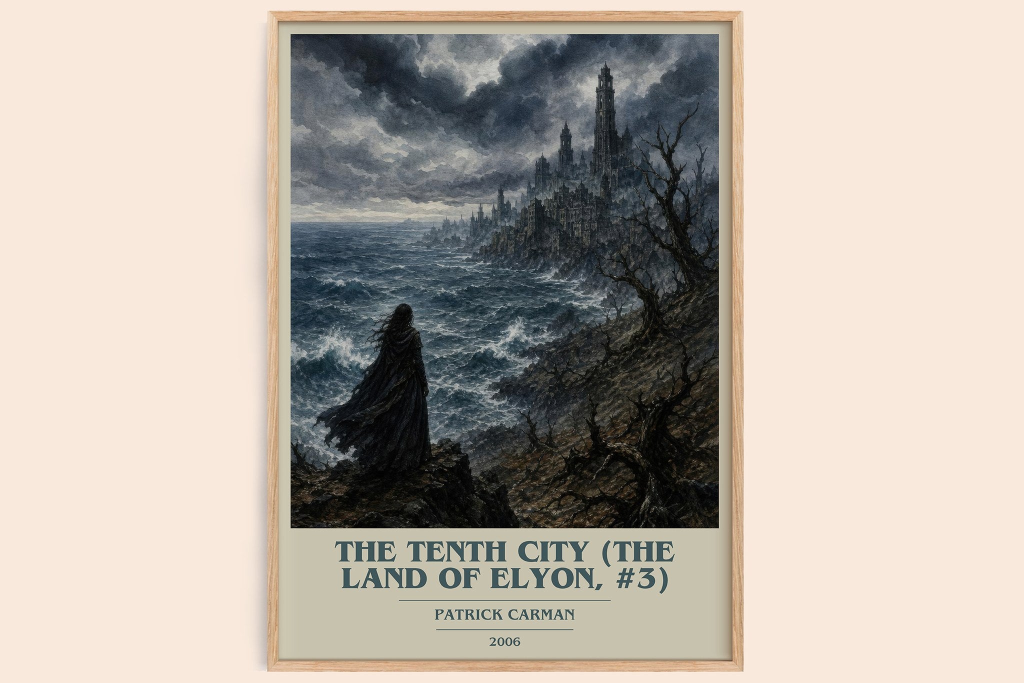 Tenth City (The Land of Elyon, #3) Book Cover Poster by Patrick Carman