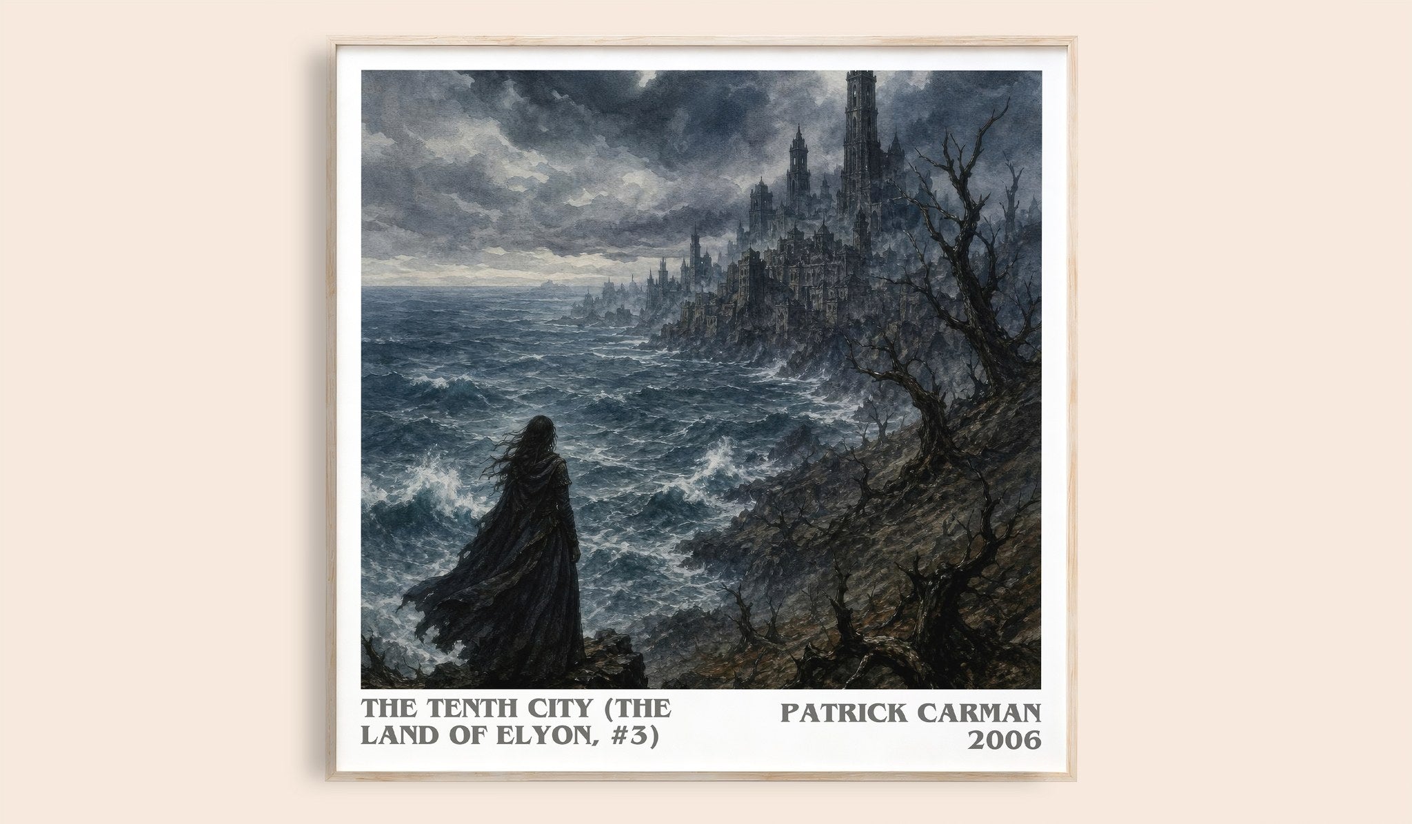 Tenth City (The Land of Elyon, #3) Literary Art Print by P. Carman
