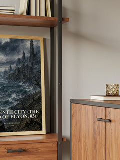 The Tenth City (The Land of Elyon, #3) book watercolour illustration paper finish options – matte satin gloss