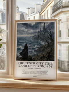 The Tenth City (The Land of Elyon, #3) bookish poster colour and style options – Patrick Carman book art