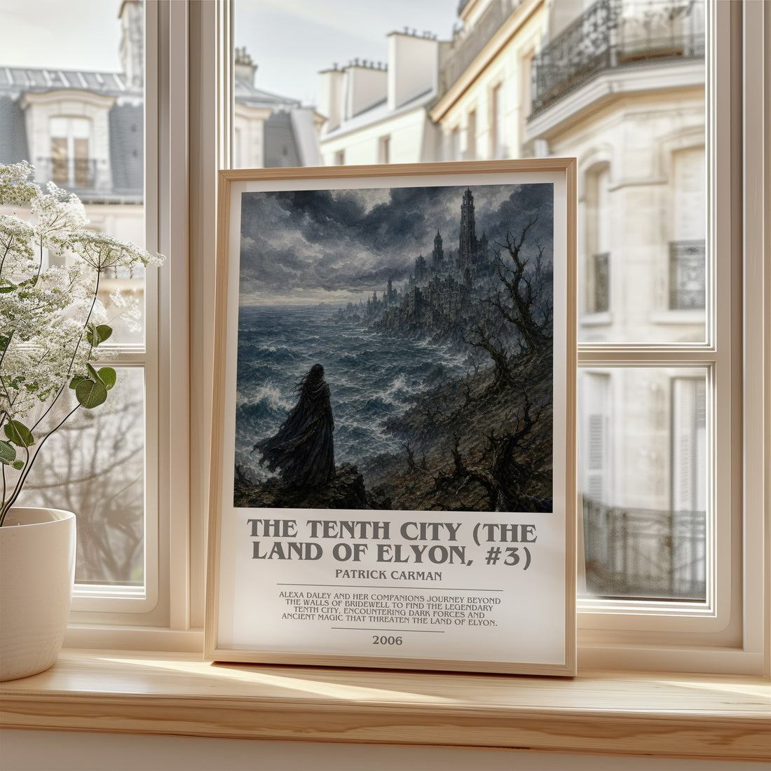 The Tenth City (The Land of Elyon, #3) bookish poster colour and style options – Patrick Carman book art
